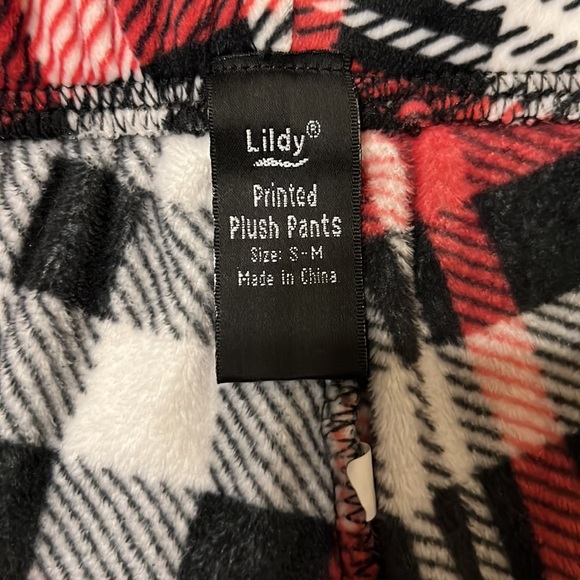 Lildy size s-m. Printed plush pants. Super soft - Picture 2 of 4
